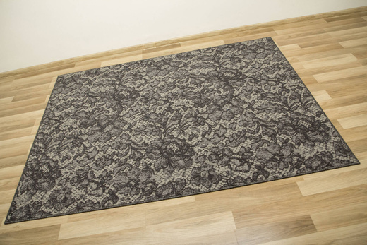 Dywan Pętelkowy Highline-Loop 14095 Szary Antracyt Ornament