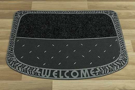 Szara Wycieraczka Twin Clean Czarna Srebrna