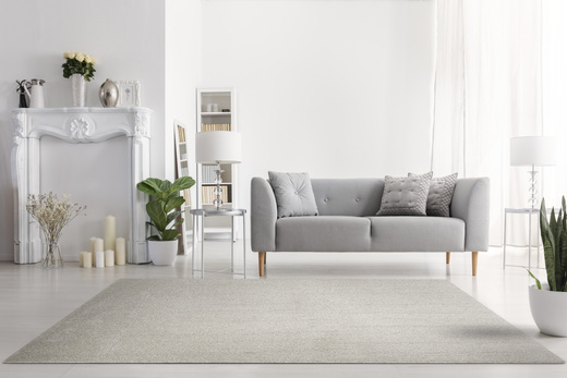 Dywan Sphinx-special 474 Jasny Kaszmir Kremowobeżowy Lśniący filc