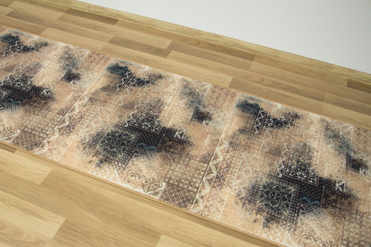 Chodnik Patchwork HD Beż szerokość 100 cm