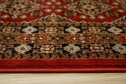 Dywan Ornamentowy Afgan 6892A red/red Czerwony Czarny Beż