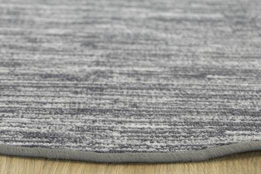Antypoślizgowy Okrągły Dywan Adagio 19 Jasny Szary