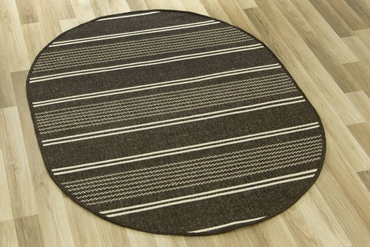 Owalny Płasko Tkany Dywan 973/91 owal