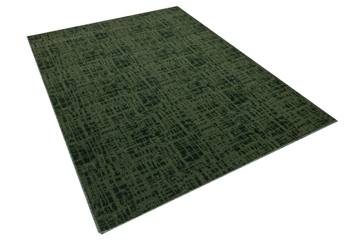 Dywan Pętelkowy Traffic 45 Butelkowa Zieleń Kratka Melanż