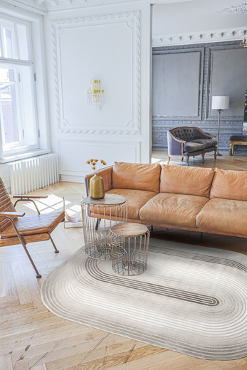 Dywan Selena GS008A Cream/Beige Szary Beżowy Ksztalt