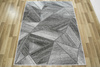 Dywan Felix C179A m.grey/grey Lśniący Marmur Szary Krem Trójkąty