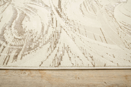 Lśniący Dywan Allora Plus F693A cream/beige Beż Krem Tynk