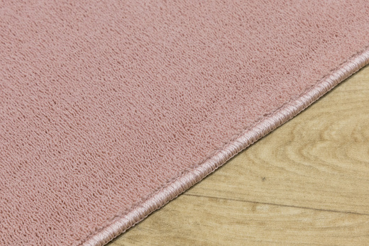 Dywan Plush Rosa Antypoślizgowy Pudrowy Róż Rabbit