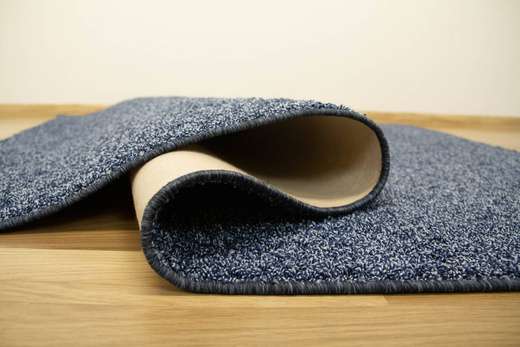 Wykładzina Sphinx-special 82 Niebieski Błękitny Melanż Shaggy szerokość 4 m