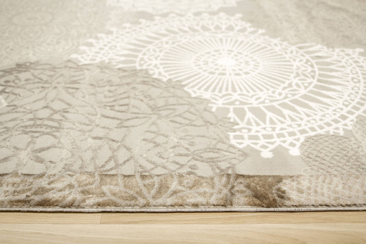 Dywan Oriental 4475 grey/vizon Beż Krem Rozety