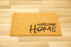 Antypoślizgowa Wycieraczka Kokosowa Retro Welcome Home