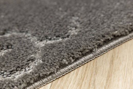 Dywanik Łazienkowy Antypoślizgowy Marika Grey Szary Kwiaty