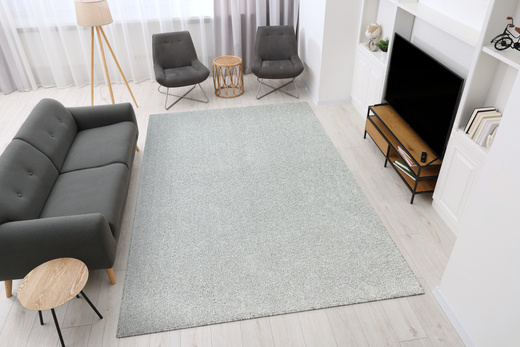 Dywan Sphinx-special 74 Jasny Szary Lśniący na filcu