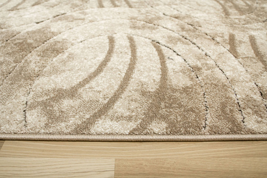 Dywan Fashion 32006/120 Koła Elipsy Krem Beż