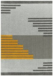 Dywan Agnella Meteo Portat złoty z efektem 3D