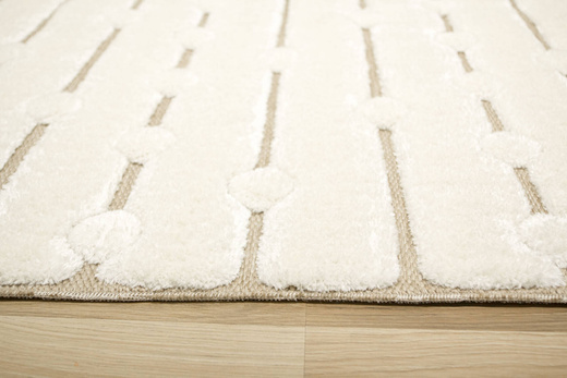 Dywan Shaggy Lula Soft IM49A Krem Beż Kropki