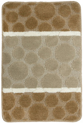 Dywanik Łazienkowy Siena Beige Beż Kropki Paski