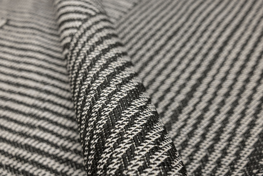 Dywan Dwustronny Sznurkowy Brussels 205942/10120 Night Antracyt Szary Trójkąty Outdoor