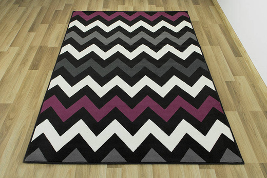 Dywan Luna Zygzak 503369/56945 fiolet