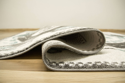 Dywan Dziecięcy Lima F500A cream/d.grey Uliczki Wyścigi