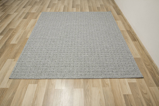 Wykładzina Zembla 73 Szary Grafit Kratka szerokość 2 m