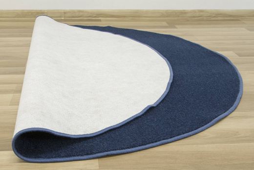 Okrągły Dywan Koło Dynasty 84 Granat