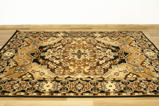 Dywan GOLD 279/12 Ornament Brąz Beż