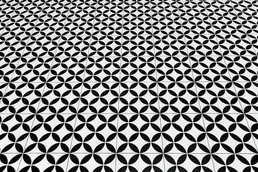 Wykładzina PCV Bubblegum Magali 096 czarna szerokość 2 m