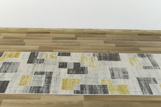 Chodnik Emily 2329A yellow/bone szerokość 80 cm