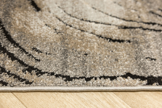 Dywan Matara P176A m.grey/sp.antr Szary Fale