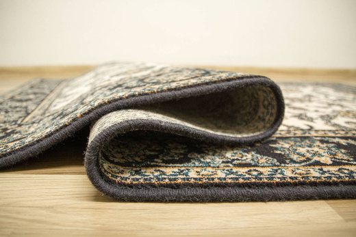 Wełniany Dywan Isfahan Anafi Granat