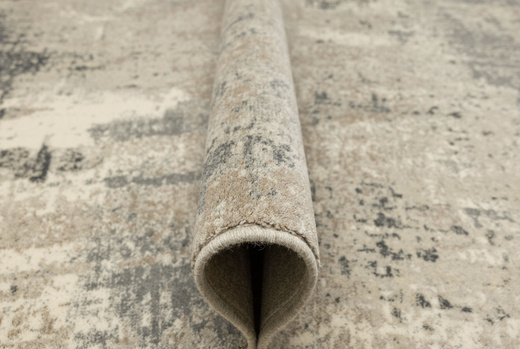 Wełniany Dywan Agnella Isfahan Leno Siwy Beton