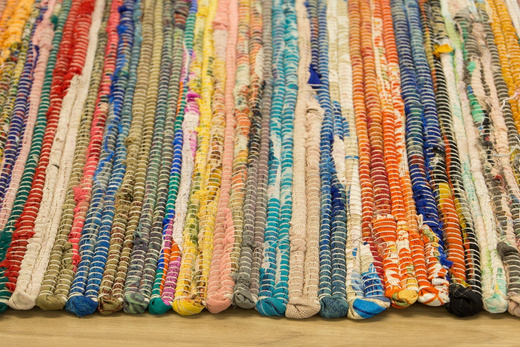 Dwustronny Materiałowy Dywanik Chodniczek Chindi