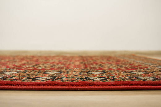 Dywan Ornamentowy Afgan 6892A red/red Czerwony Czarny Beż