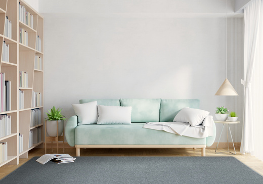 Wykładzina Brighton 275 Szary na filcu szerokość 5 m