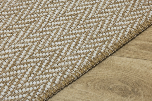 Dywan Sznurkowy Ella ST033A cream/cream Beż Krem Jodełka Outdoor