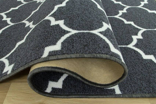 Wykładzina Clover 29 ciemny szary koniczyna marokańska szerokość 2 m