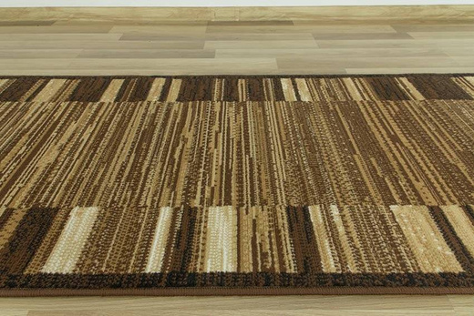 Chodnik luna 503760/50911 adagi brown szerokość 70 cm