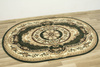 Owalny Dywan GOLD 146/32 owal zielony