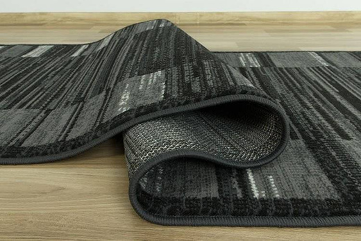 Chodnik luna 503760/56922 adagi ciemny szary szerokość 150 cm