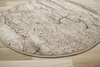 Okrągły Dywan Aqua Marble 04 Beż Antypoślizgowy