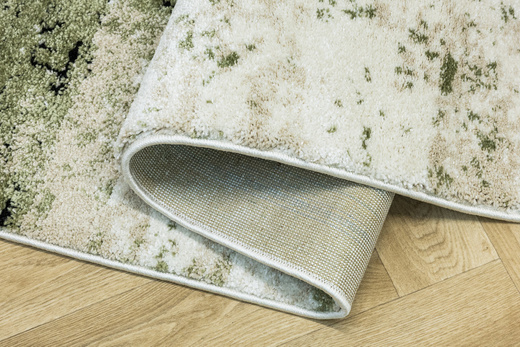 Dywan Bosa K437A cream/green Kremowy Zielony Abstrakcja
