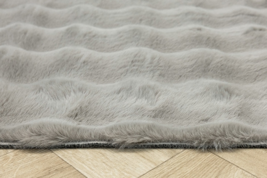 Dywan Oslo Bubble Taupe Szarobeżowy Rabbit Królik