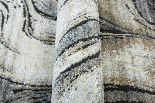 Chodnik Matara P176A m.grey/sp.antra Szary Fale szerokość 100 cm