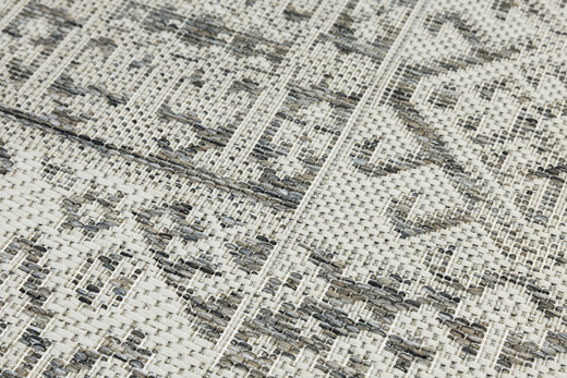 Antypoślizgowy Dywan FLEX 19636/P19 Kem Beż Patchwork