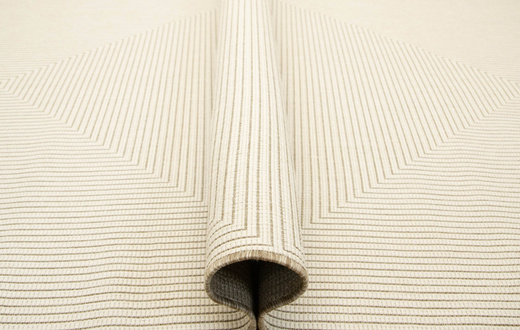 Dywan Dwustronny Sznurkowy Brussels 205697/10610 Linen Beż Krem Romb Linie Outdoor