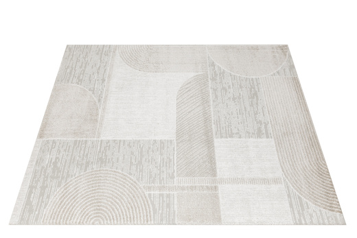 Dywan Matara N745A white/l.beige Beż Krem Kaszmir Geometria Półkola