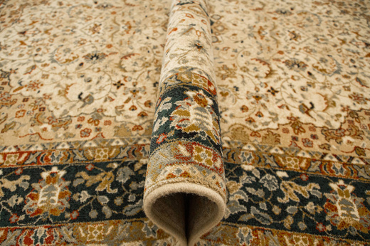 Dywan Wełniany Dywilan Omega Adagio Szmaragd Ornament