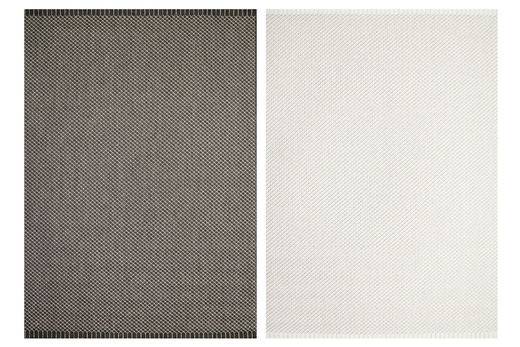 Dywan Dwustronny Sznurkowy Brussels 205668/10110 Night Antracyt Krem Romby Kratka Outdoor