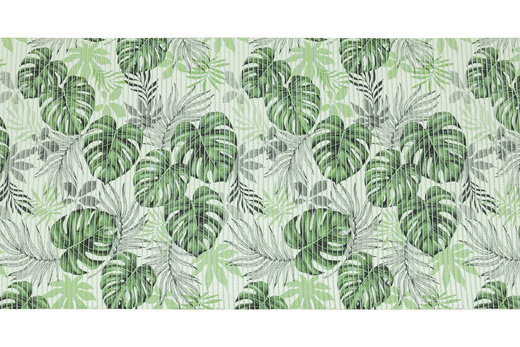 Mata Łazienkowa 266C Monstera szerokość 65 cm